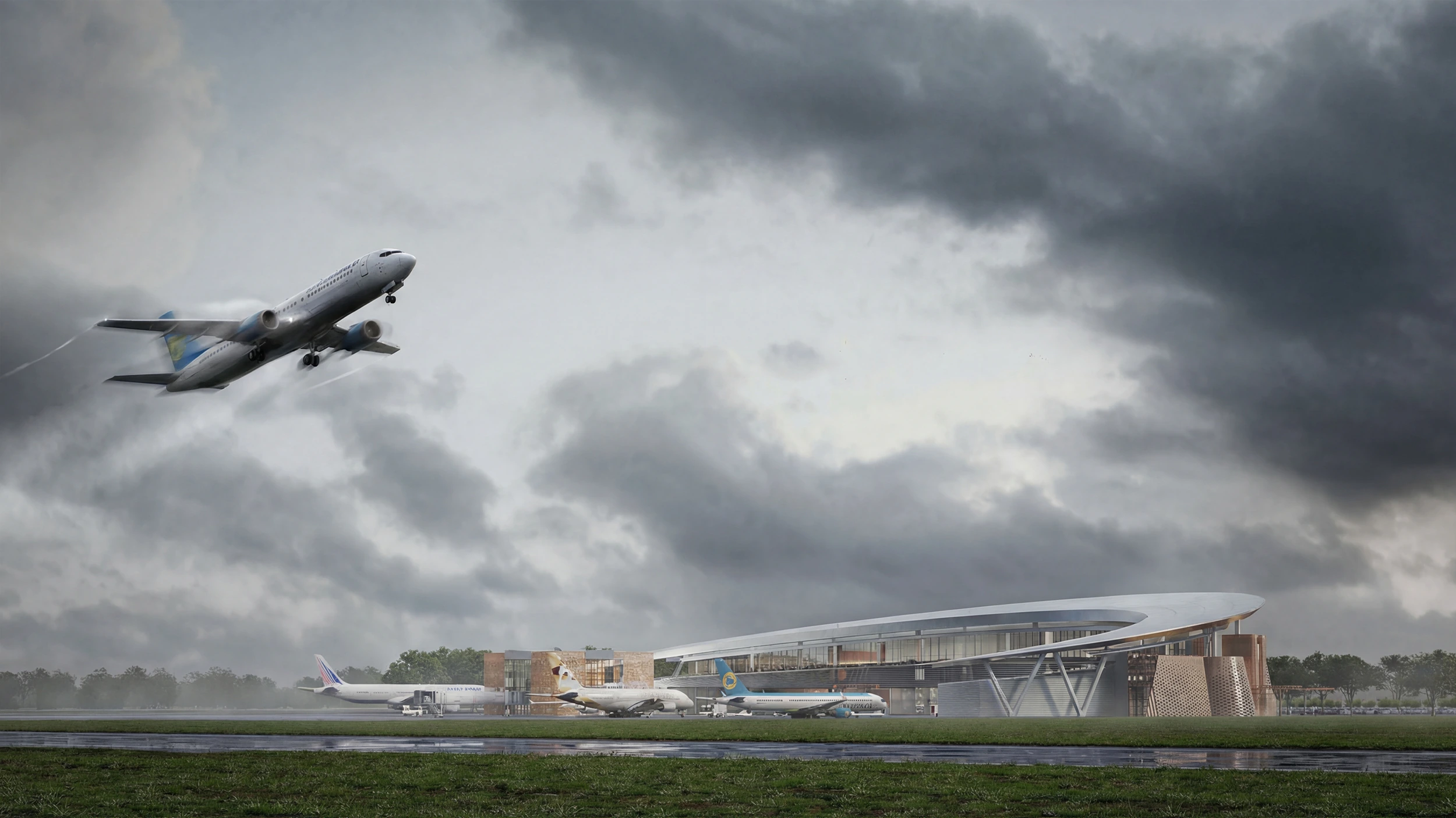 Bukhara International Airport — view 3