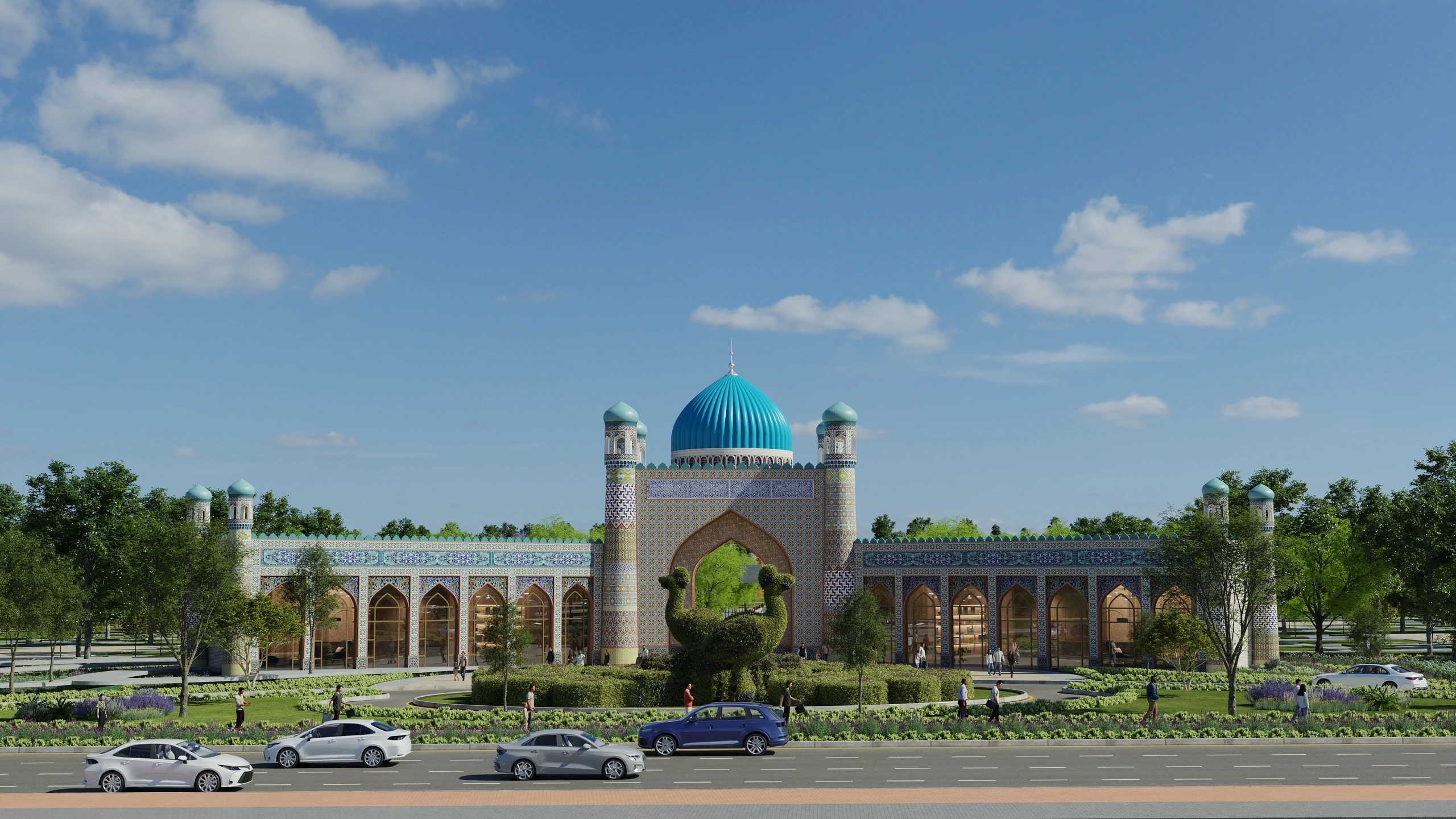Bobur Park, Andijan - view 2