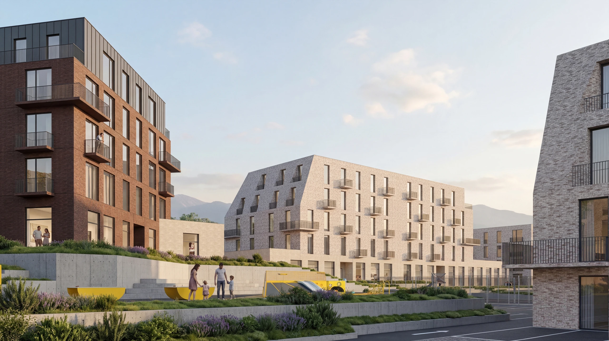 Montenegro Residential Complex - Competition - view 5