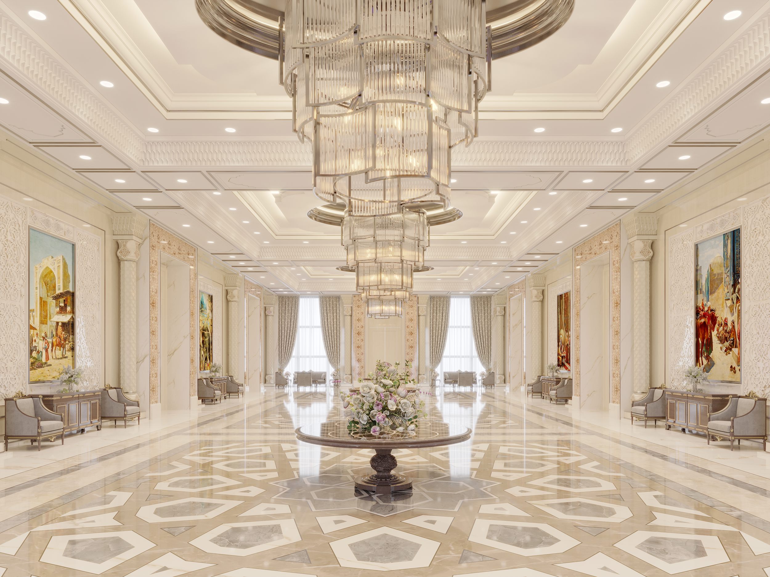 Semerkand VIP Terminali İç Mekanı